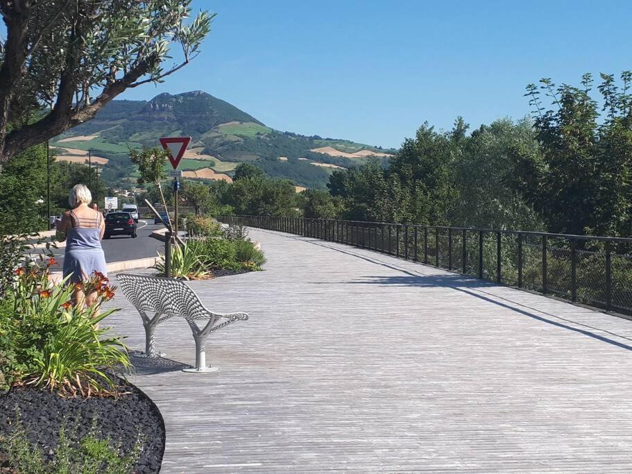 Les Bambous - Rez De Jardin Millau Centre - Parking Privatif, Wifi 아파트 외부 사진